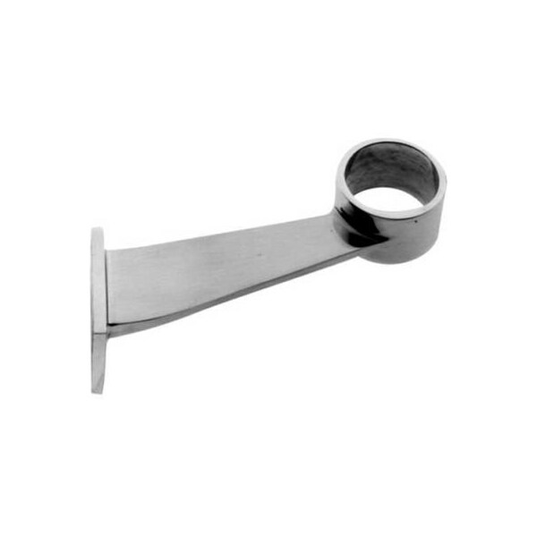Lavi Industries Lavi Industries, Contemporary Bracket, for 2" Tubing, Satin Stainless Steel 44-406/2 - main